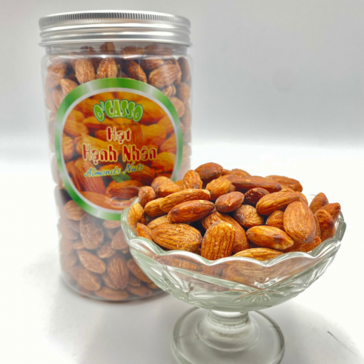 salted roasted almonds