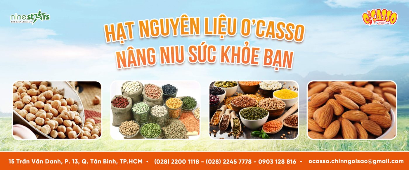 hạt nguyên liệu - Chín Ngôi Sao