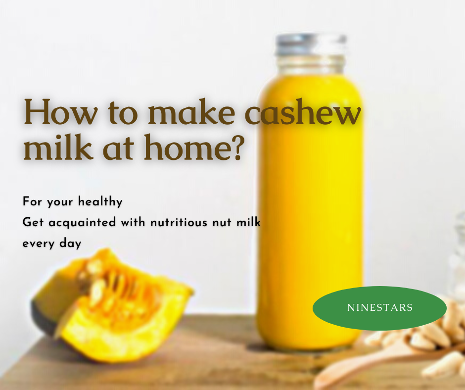 How to make cashew milk