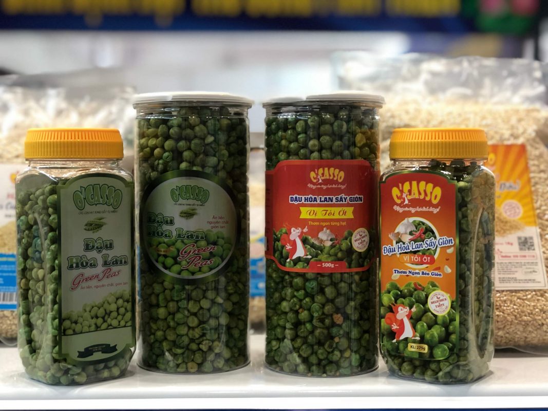 roasted green peas - Nine Stars's Co